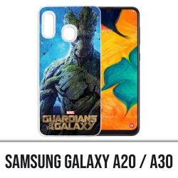 Funda Samsung Galaxy A20 / A30 - Guardianes de la galaxia Groot