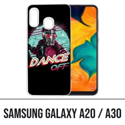 Samsung Galaxy A20 / A30 Abdeckung - Guardians Galaxy Star Lord Dance