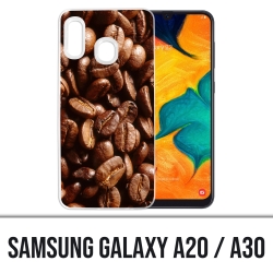 Samsung Galaxy A20 / A30 Abdeckung - Kaffeebohnen