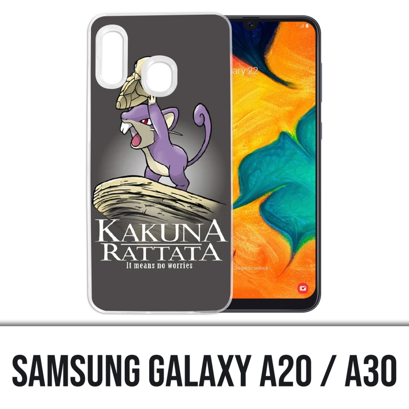 Funda Samsung Galaxy A20 / A30 - Pokémon Rey Rey León Hakuna Rattata