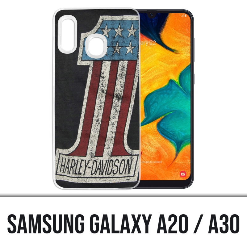 Samsung Galaxy A20 / A30 cover - Harley Davidson Logo 1