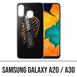 Samsung Galaxy A20 / A30 Abdeckung - Harley Davidson Logo