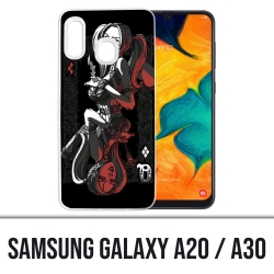 Samsung Galaxy A20 / A30 Abdeckung - Harley Queen Card