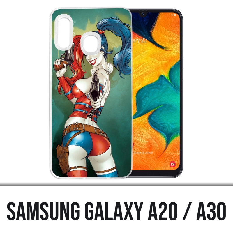 Funda Samsung Galaxy A20 / A30 - Harley Quinn Comics
