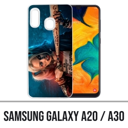 Samsung Galaxy A20 / A30 Abdeckung - Harley-Quinn-Batte