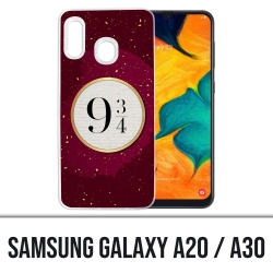 Coque Samsung Galaxy A20 / A30 - Harry Potter Voie 9 3 4