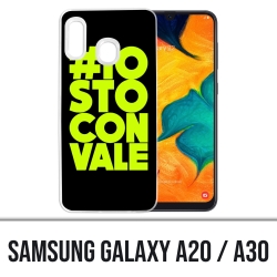 Funda Samsung Galaxy A20 / A30 - Io Sto Con Vale Motogp Valentino Rossi