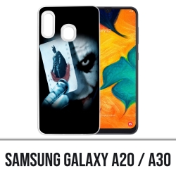 Samsung Galaxy A20 / A30 Abdeckung - Joker Batman