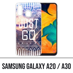 Samsung Galaxy A20 / A30 Abdeckung - Just Go
