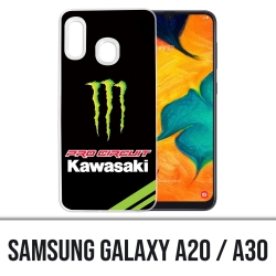 Coque Samsung Galaxy A20 / A30 - Kawasaki Pro Circuit