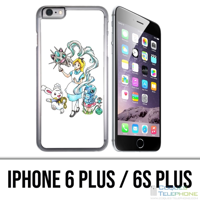 Funda para iPhone 6 Plus / 6S Plus - Alicia en el país de las maravillas Pokémon