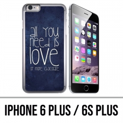 Funda iPhone 6 Plus / 6S Plus: todo lo que necesitas es chocolate