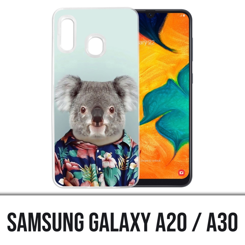 Samsung Galaxy A20 / A30 Abdeckung - Koala-Kostüm