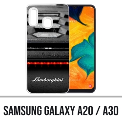 Coque Samsung Galaxy A20 / A30 - Lamborghini Emblème