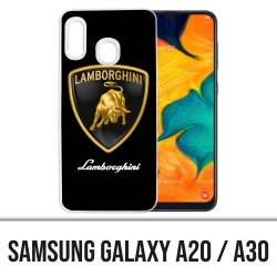 Cover Samsung Galaxy A20 / A30 - Logo Lamborghini