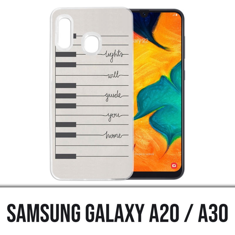 Samsung Galaxy A20 / A30 Hülle - Light Guide Home