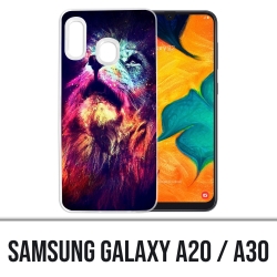 Coque Samsung Galaxy A20 / A30 - Lion Galaxie