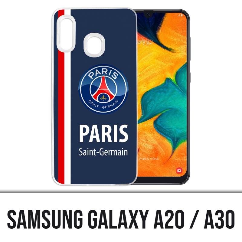 Coque Samsung Galaxy A20 / A30 - Logo Psg Classic