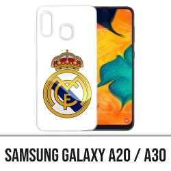 Funda Samsung Galaxy A20 / A30 - logotipo del Real Madrid