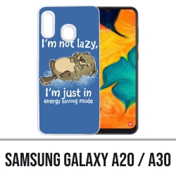 Samsung Galaxy A20 / A30 cover - Otter Not Lazy