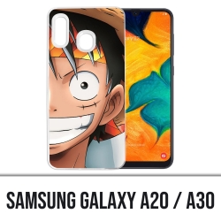 Samsung Galaxy A20 / A30 Abdeckung - Ruffy One Piece