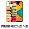 Samsung Galaxy A20 / A30 Abdeckung - Macarons
