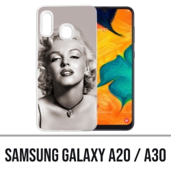Samsung Galaxy A20 / A30 Abdeckung - Marilyn Monroe