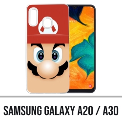 Samsung Galaxy A20 / A30 Abdeckung - Mario Face