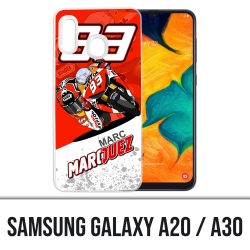 Samsung Galaxy A20 / A30 case - Marquez Cartoon