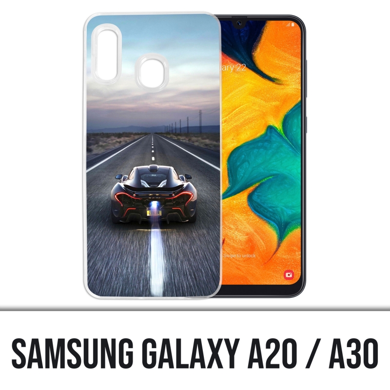 Samsung Galaxy A20 / A30 cover - Mclaren P1