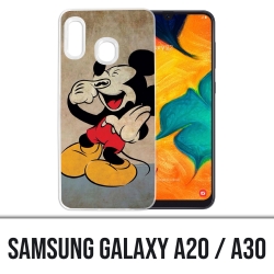 Samsung Galaxy A20 / A30 cover - Mickey Mustache
