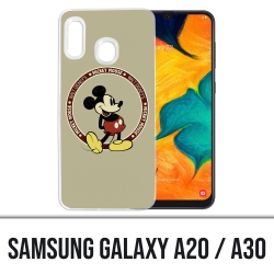 Samsung Galaxy A20 / A30 Abdeckung - Mickey Vintage