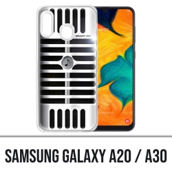 Samsung Galaxy A20 / A30 Abdeckung - Micro Vintage