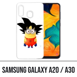 Samsung Galaxy A20 / A30 Abdeckung - Minion Goku