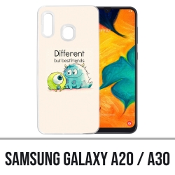 Samsung Galaxy A20 / A30 Abdeckung - Monster Friends Best Friends