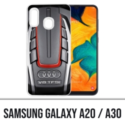 Coque Samsung Galaxy A20 / A30 - Moteur Audi V8 2