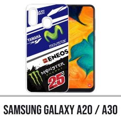 Coque Samsung Galaxy A20 / A30 - Motogp M1 25 Vinales
