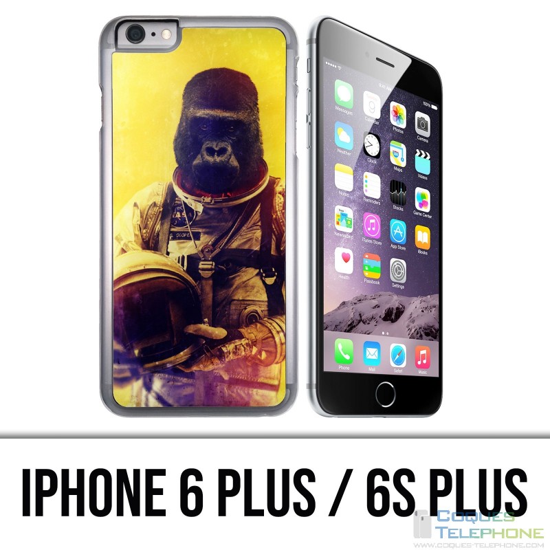 Funda iPhone 6 Plus / 6S Plus - Animal Astronaut Monkey