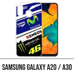 Cover per Samsung Galaxy A20 / A30 - Motogp M1 Rossi 46