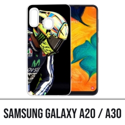 Samsung Galaxy A20 / A30 Abdeckung - Motogp Pilot Rossi