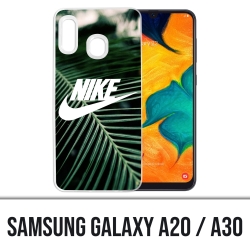 Coque Samsung Galaxy A20 / A30 - Nike Logo Palmier