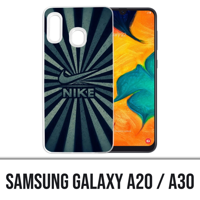 Funda Samsung Galaxy A20 / A30 - Nike Logo Vintage