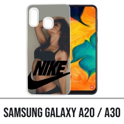 Samsung Galaxy A20 / A30 Abdeckung - Nike Woman