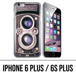 Custodia per iPhone 6 Plus / 6S Plus - Fotocamera vintage nera