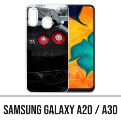 Samsung Galaxy A20 / A30 cover - Nissan Gtr Black