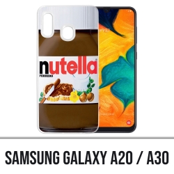Samsung Galaxy A20 / A30 Abdeckung - Nutella