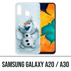 Samsung Galaxy A20 / A30 cover - Olaf Snow