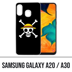 Funda Samsung Galaxy A20 / A30 - Logotipo de One Piece