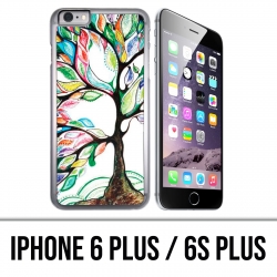 IPhone 6 Plus / 6S Plus Hülle - Mehrfarbiger Baum