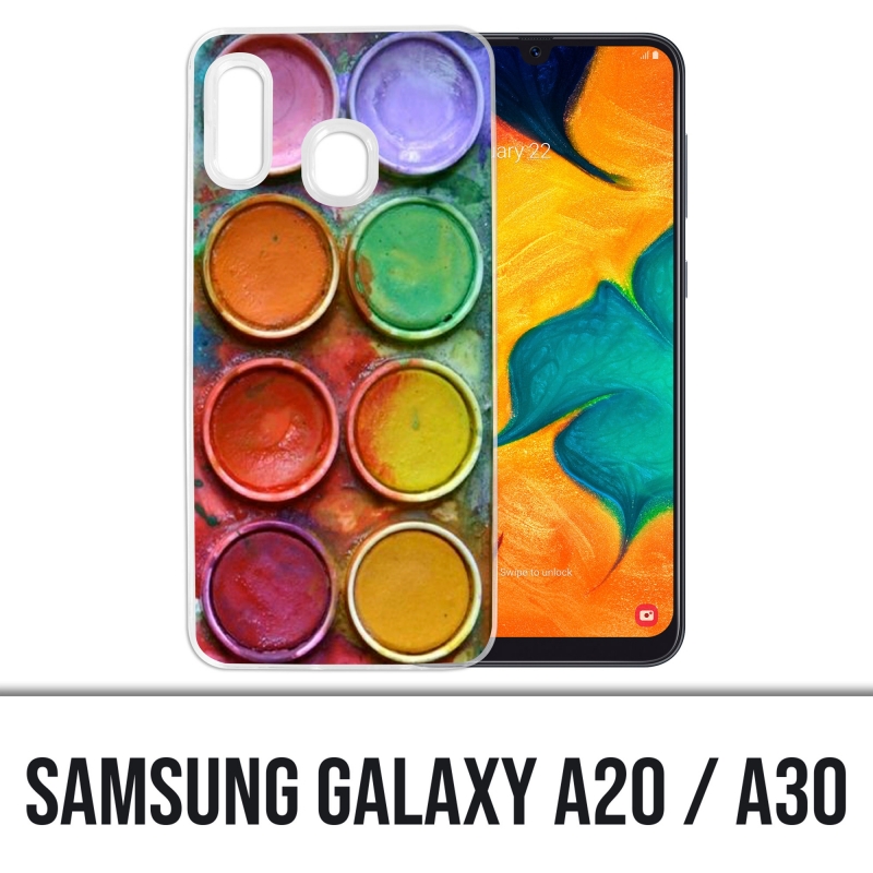 Samsung Galaxy A20 / A30 cover - Paint Palette